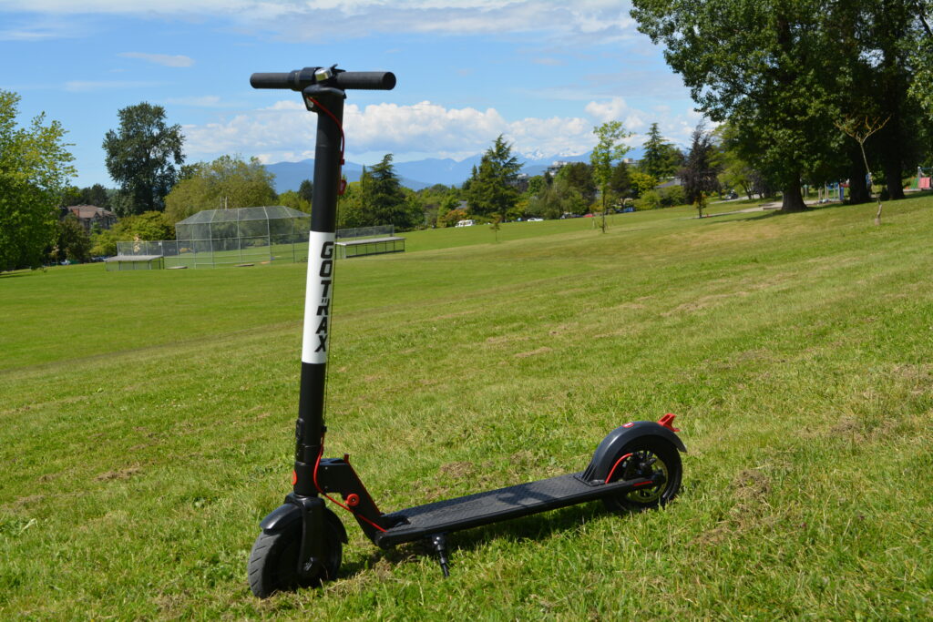 This image shows the GOTRAX GXL V2 electric scooter.